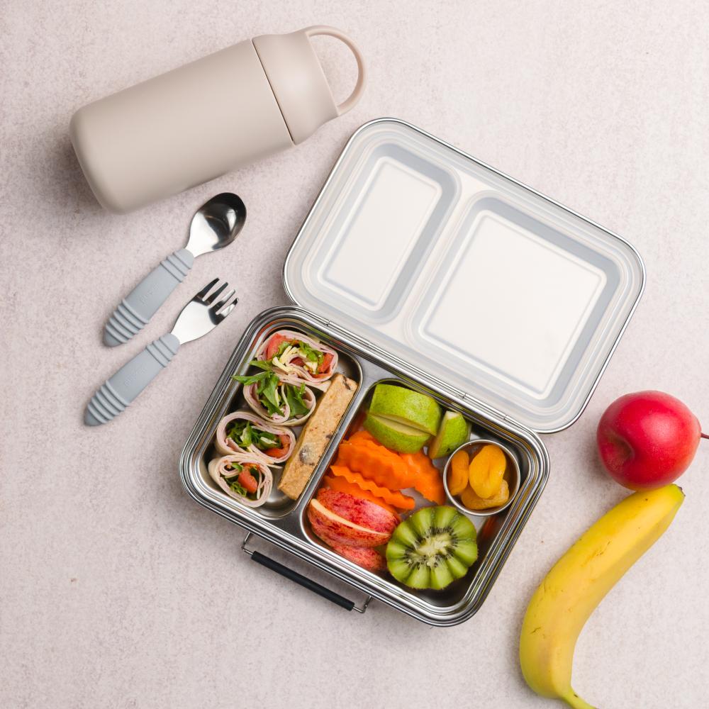 Nestling Stainless Steel Duo Bento Box