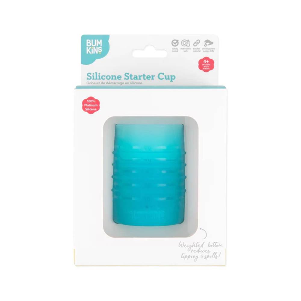 Bumkins Silicone Starter Cup - Blue