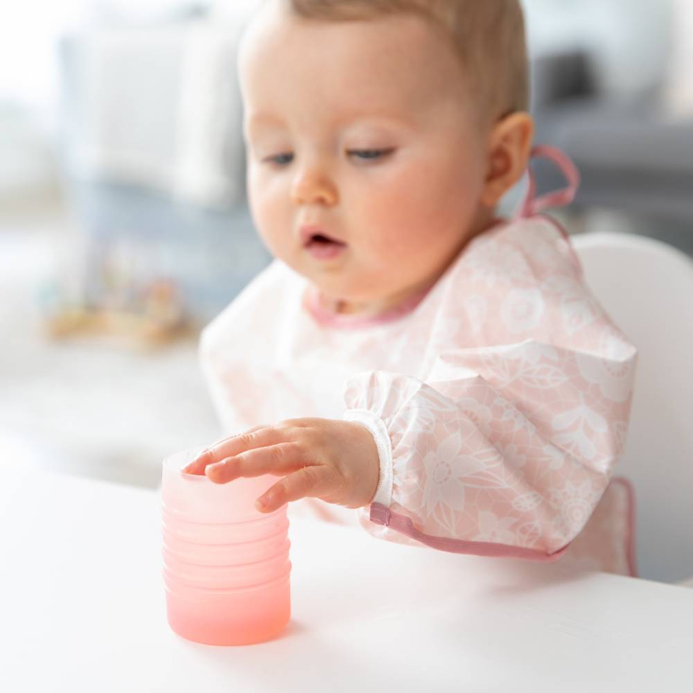 Bumkins Silicone Starter Cup - Pink