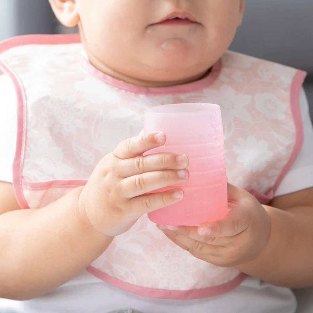 Bumkins Silicone Starter Cup - Pink