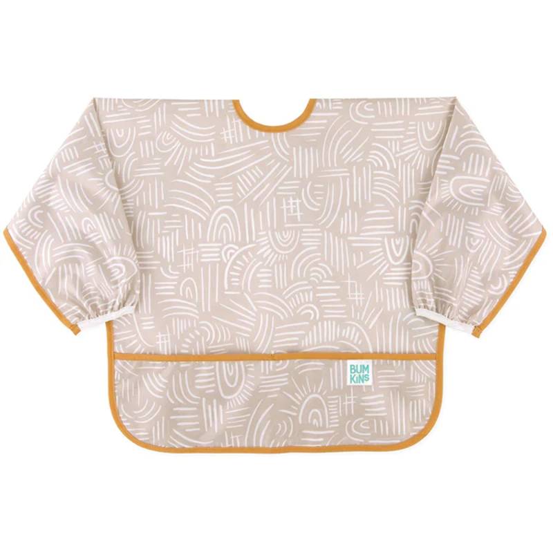 Bumkins Waterproof Sleeved Bib - Wander