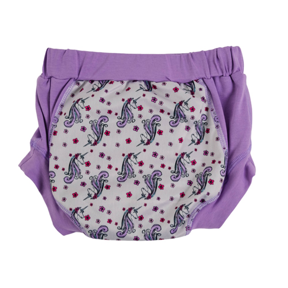 Wee Pants Training Undies - Lilac Unicorns