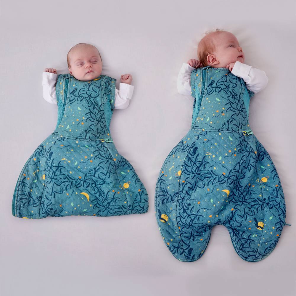 Swaddle to Sleep Bag - All Seasons 2.5 - Stargazer Midnight