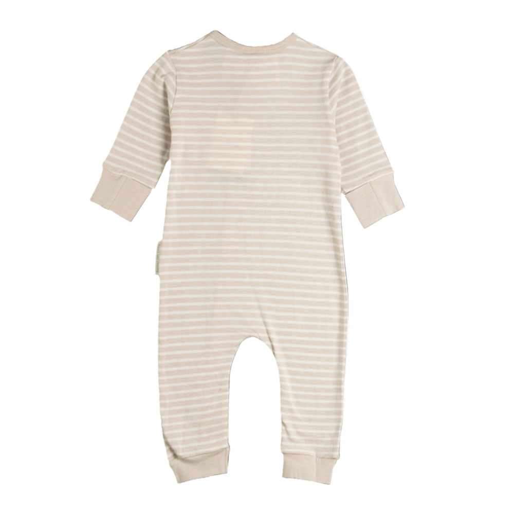 Woolbabe Merino/Organic Cotton PJ Suit - Dune