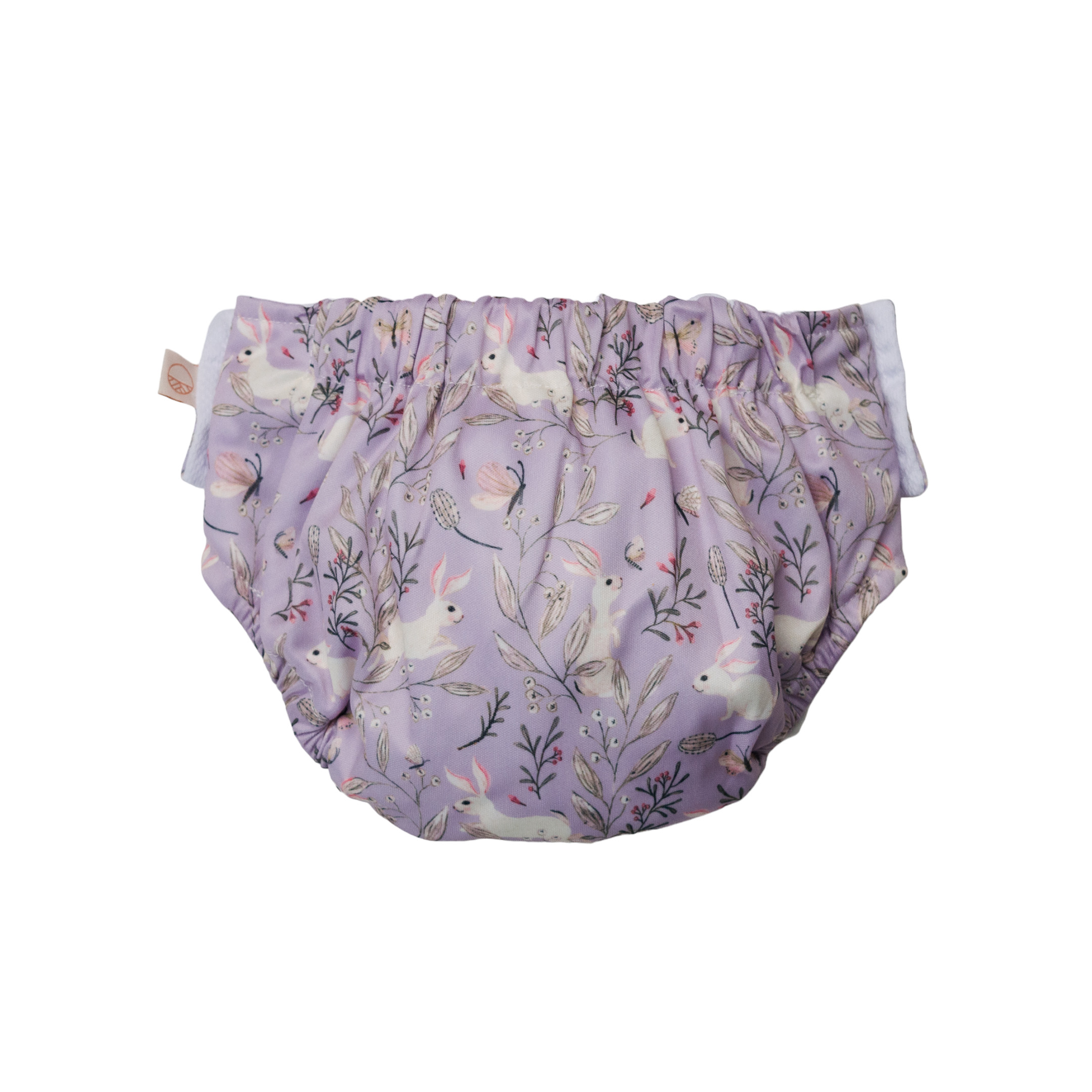 Nestling Swim Nappy - Lilac Bunnies