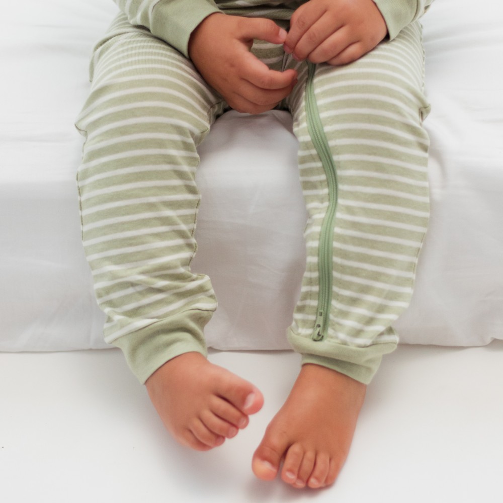 Woolbabe Merino/Organic Cotton PJ Suit - Meadow