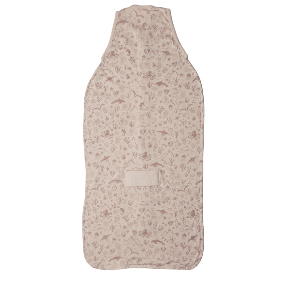 Woolbabe Summer Merino/Organic Sleeping Bag - Limited Edition - Dune Seascape