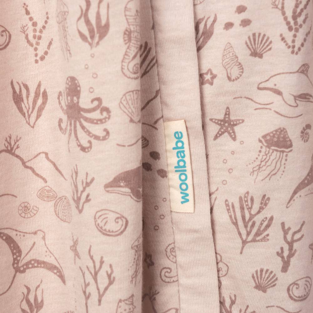 Woolbabe Summer Merino/Organic Sleeping Bag - Limited Edition - Dune Seascape