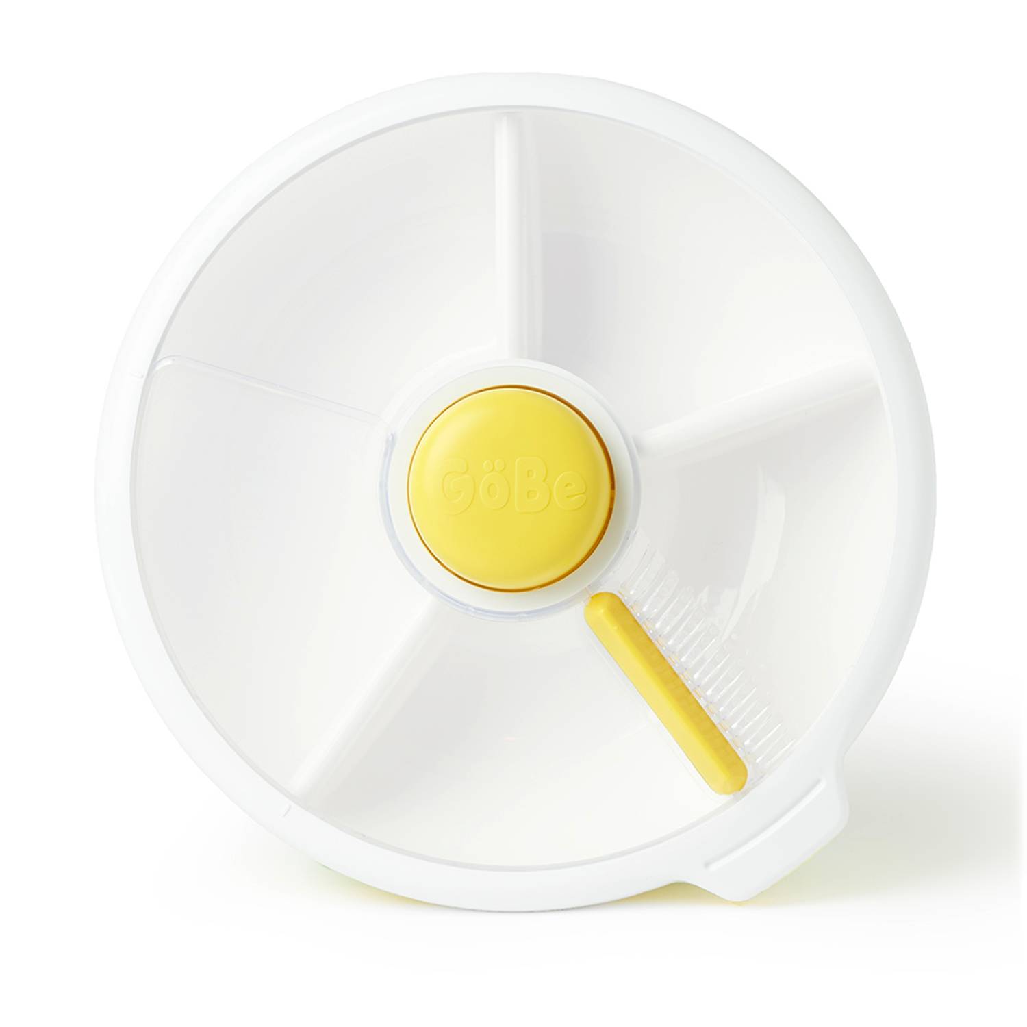 GoBe Large Snack Spinner - Lemon Yellow