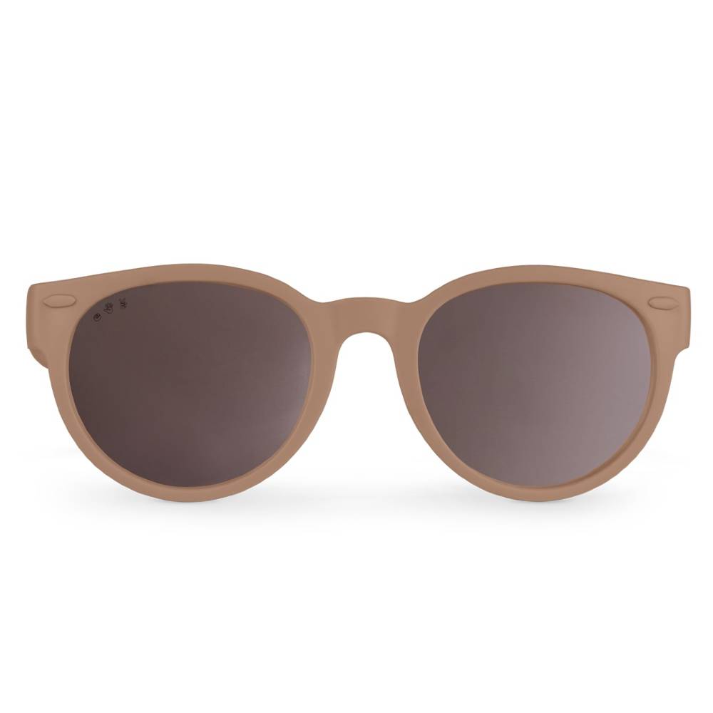 Round Shades w Brown Lens - Adult S/M - Gismo (Coffee)