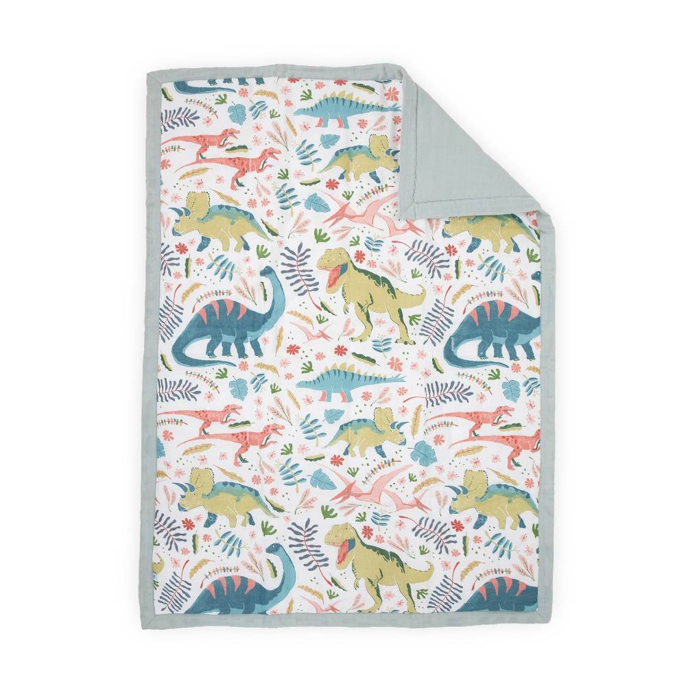 Little Unicorn Toddler Bedding Set - Boho Dino