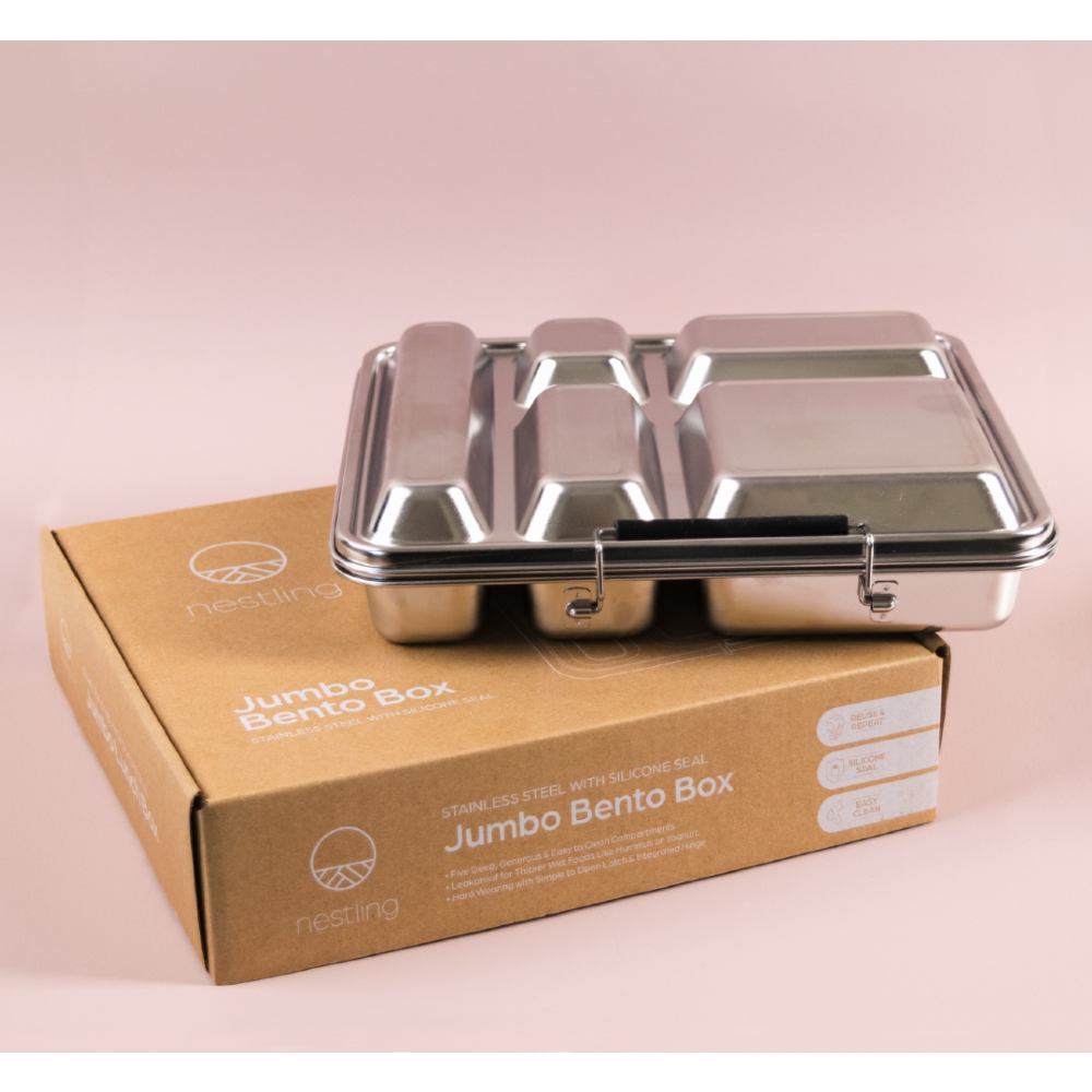 Nestling Stainless Steel Bento Box