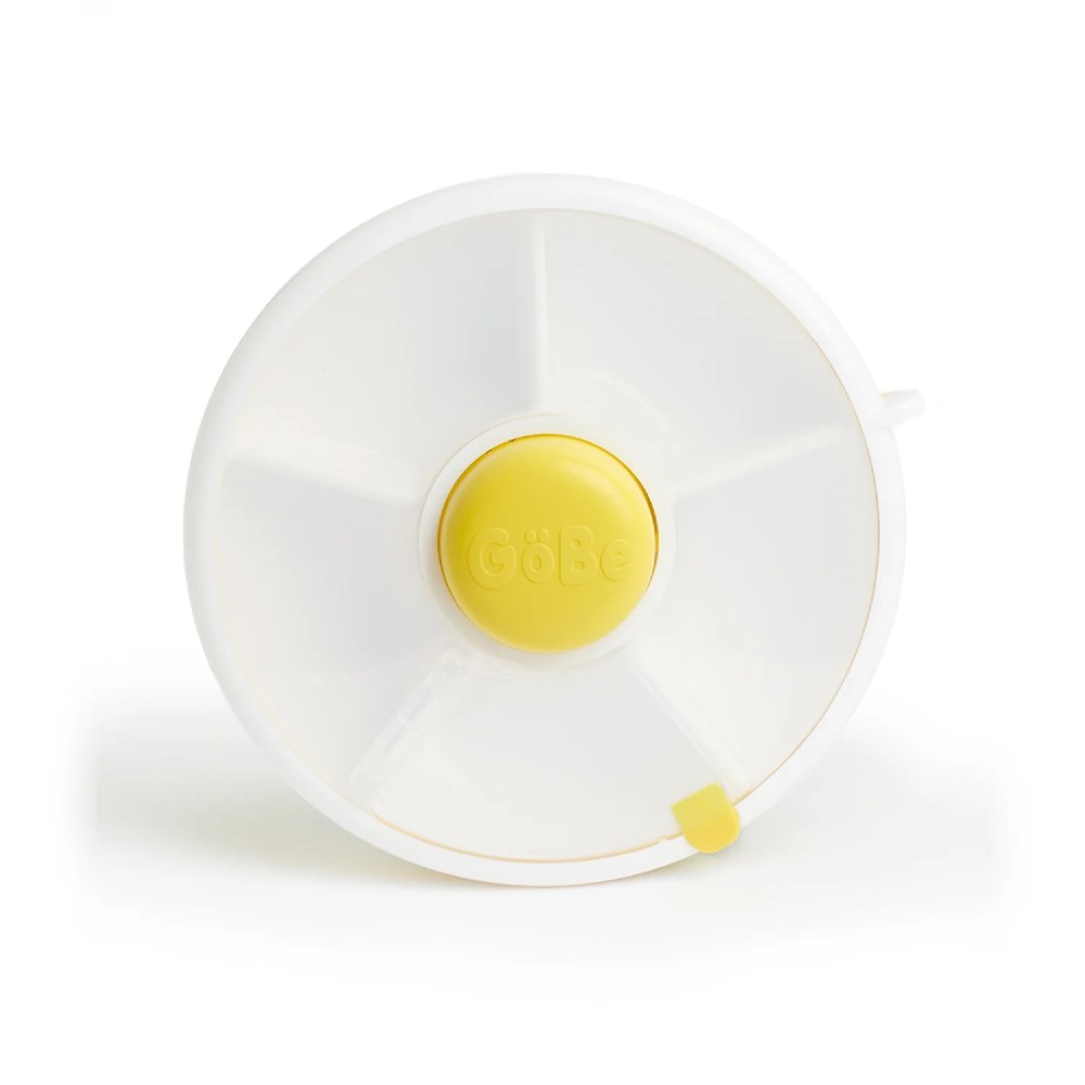 GoBe Small Snack Spinner - Lemon Yellow