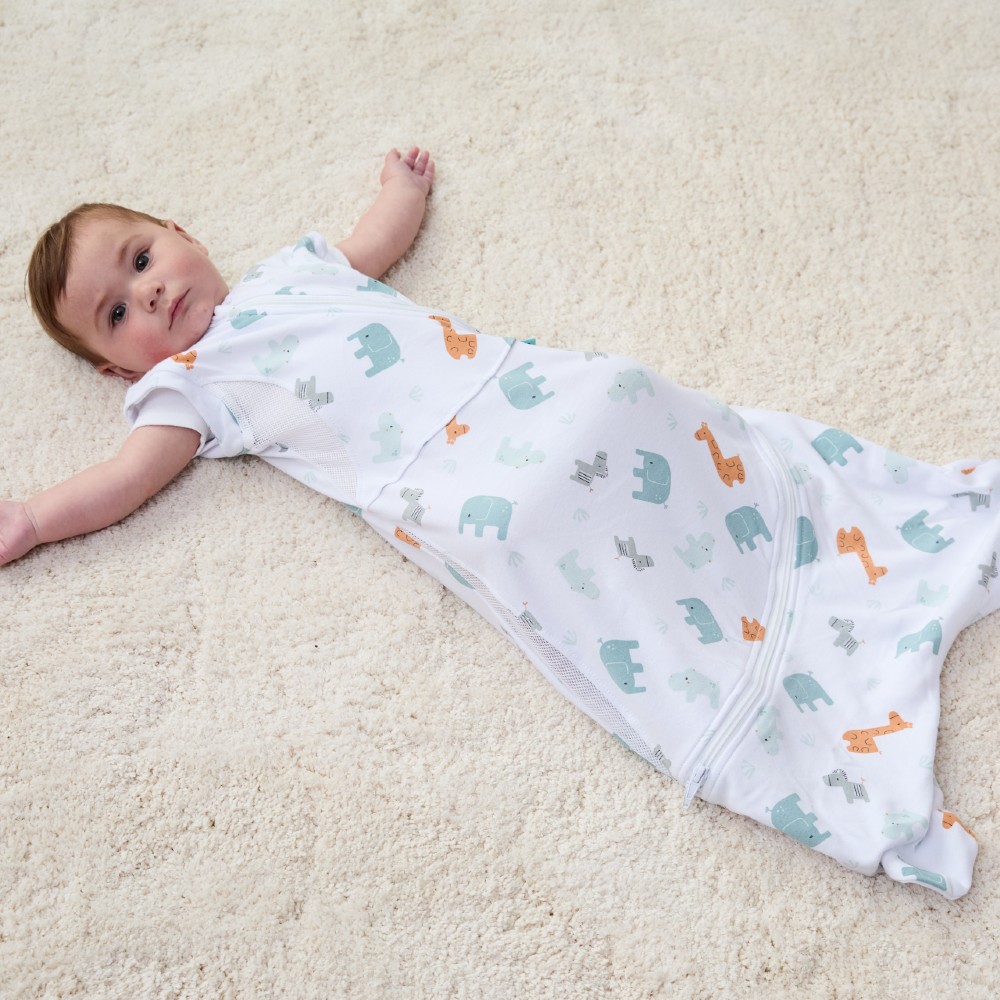 Purflo Cuddle to Sleep Bag - 2.5 tog - Animal Safari