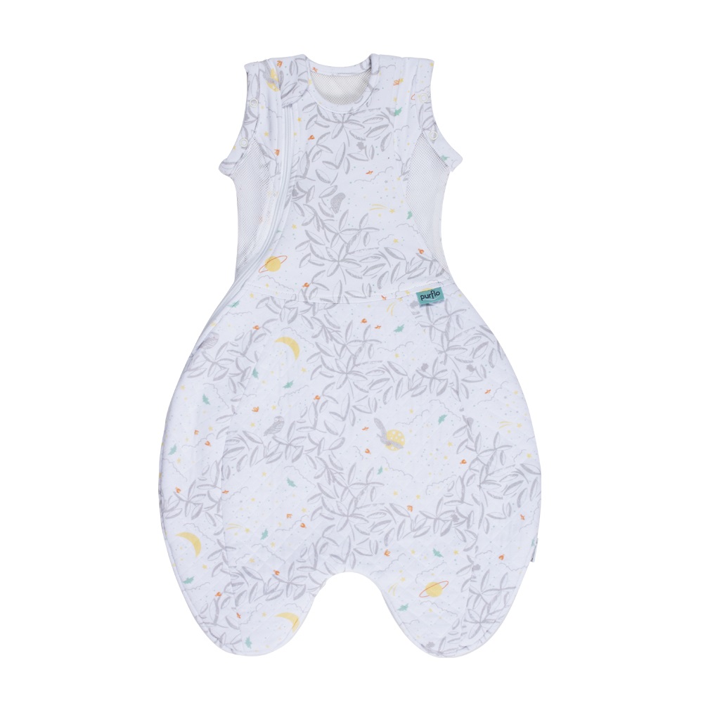 Swaddle to Sleep Bag - All Seasons 2.5 - Stargazer White