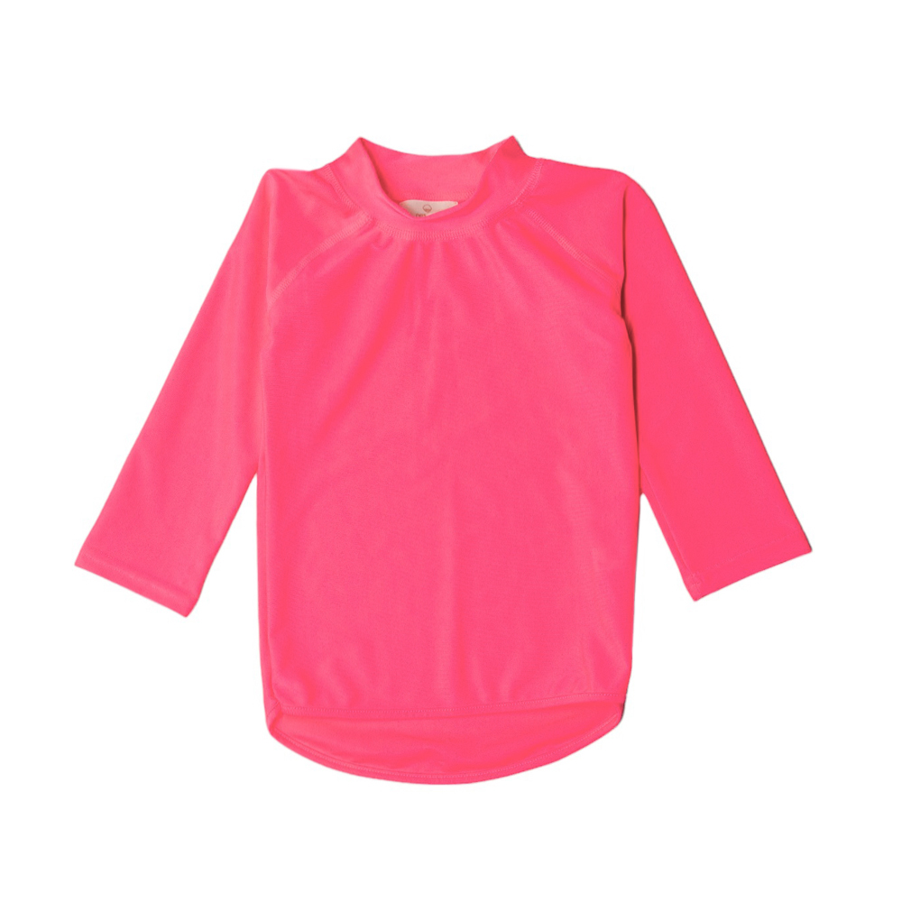 Neon by Nestling UPF50+ Swim Rash Vest - Neon Pink