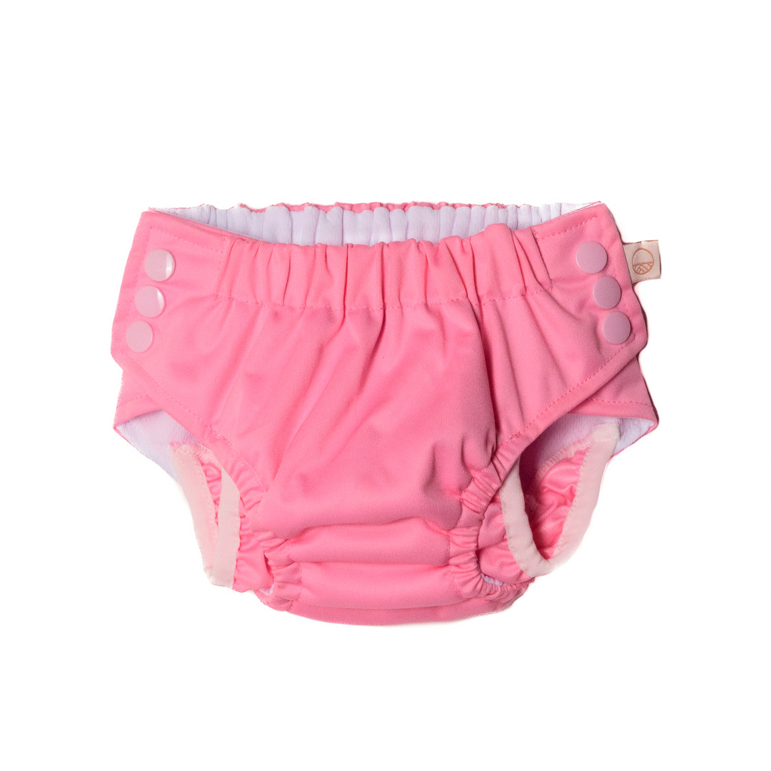 Neon by Nestling Snap Swim Nappy - Bubblegum