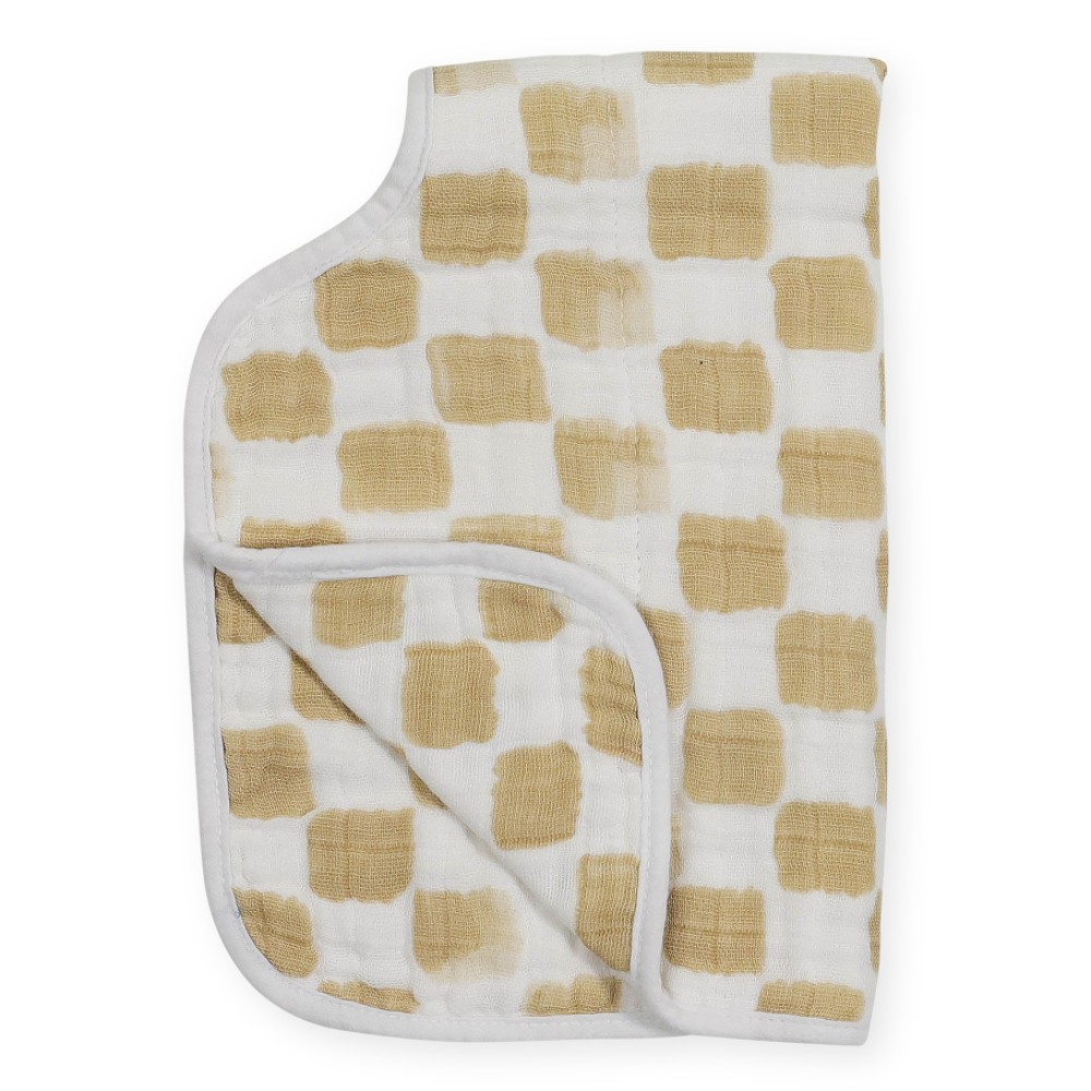 Muslin Burp Cloth - Adobe Checker