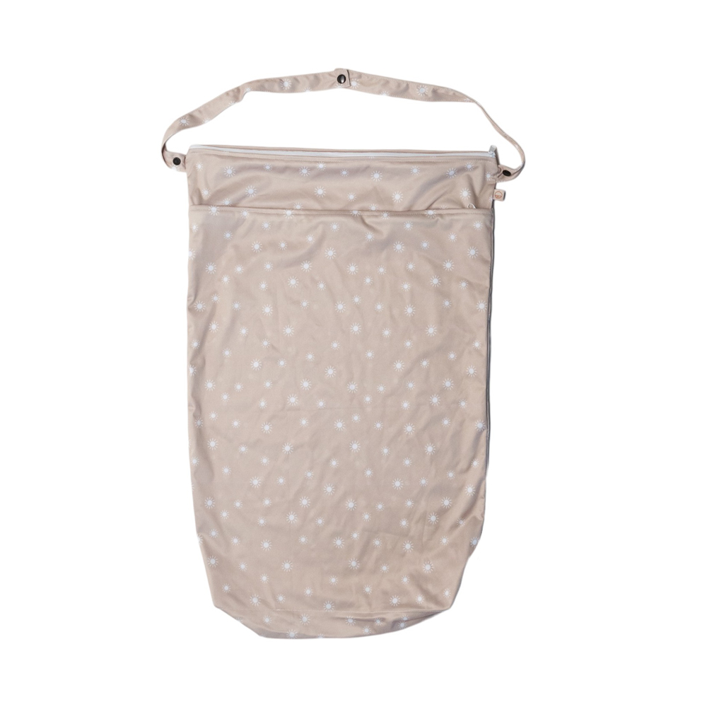 Nestling XL Double Pocket Wet Bag - Oat Sunshine