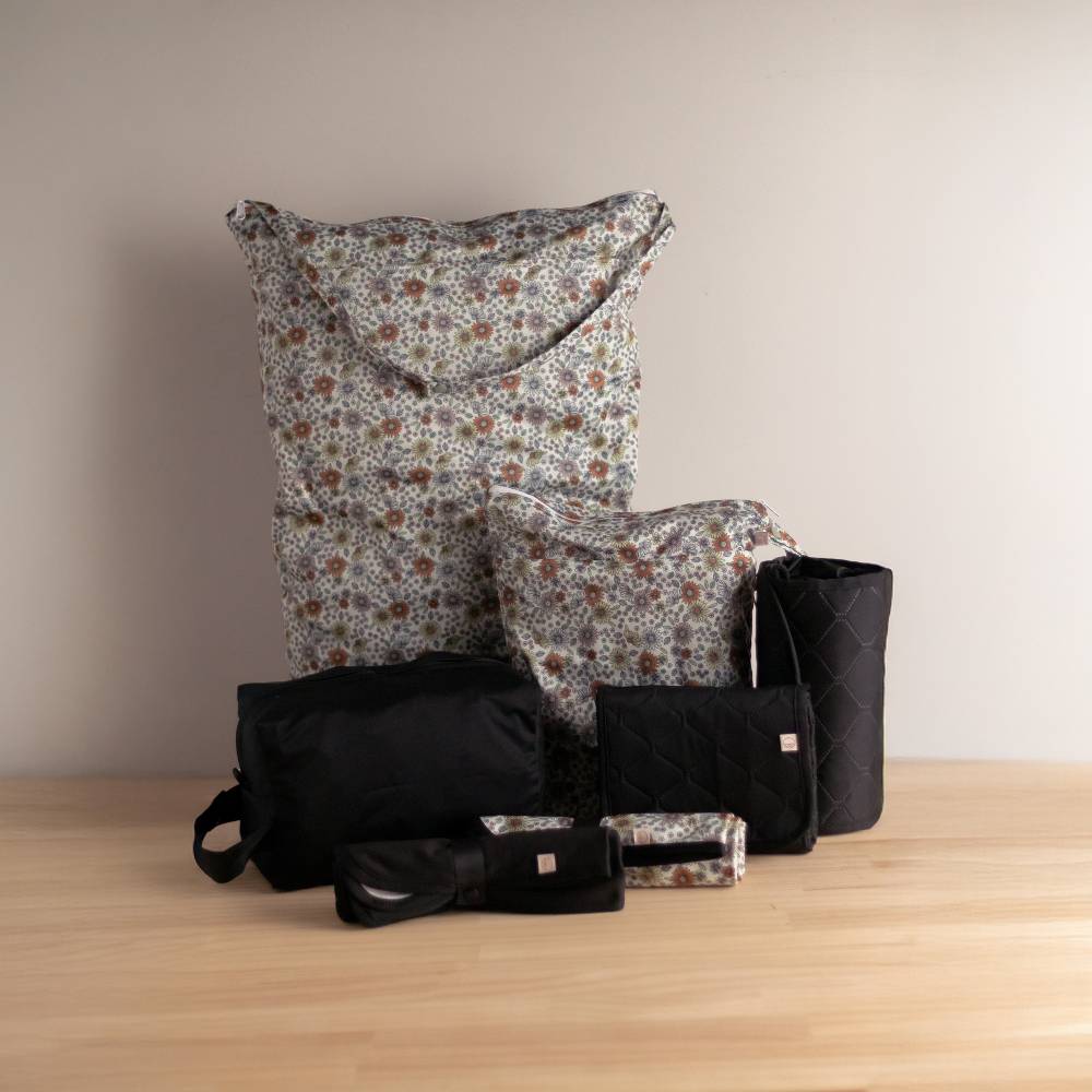 Nestling Out & About Change Mat - Floral Fields