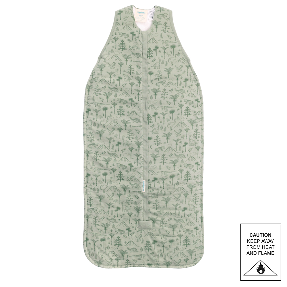 Woolbabe Duvet Front Zip Sleeping Bag - Limited Edition - Flax Zealandia
