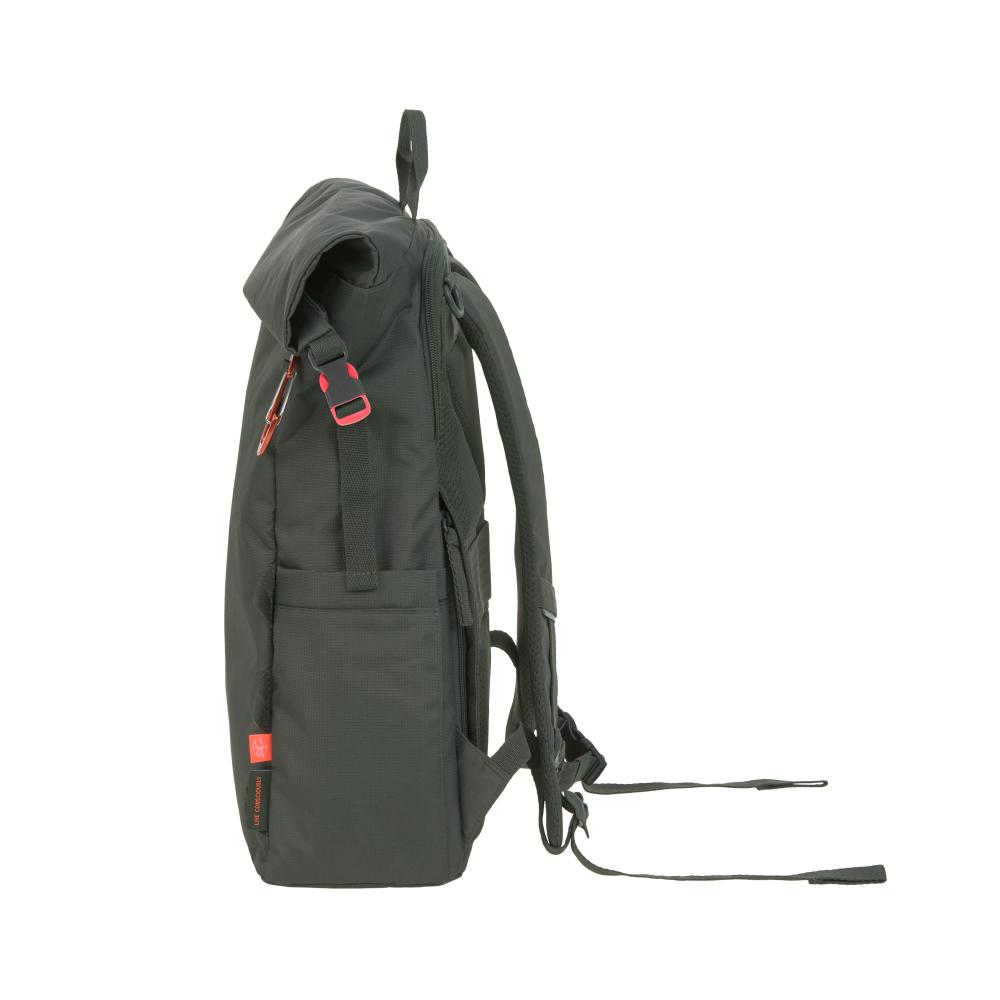 Lassig - Outdoor Rolltop Backpack - Dark Olive