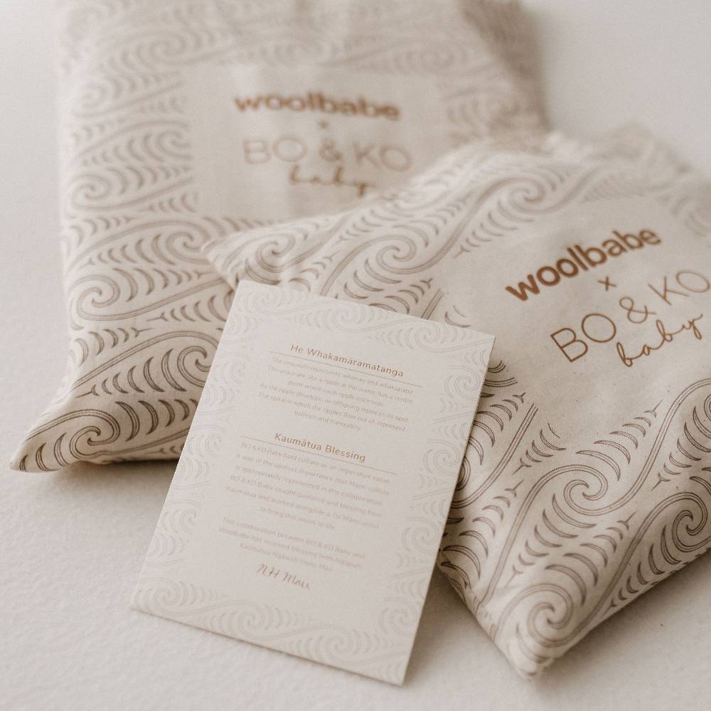 Woolbabe X BO & KO Collab Mini 3-Seasons - Ngaru