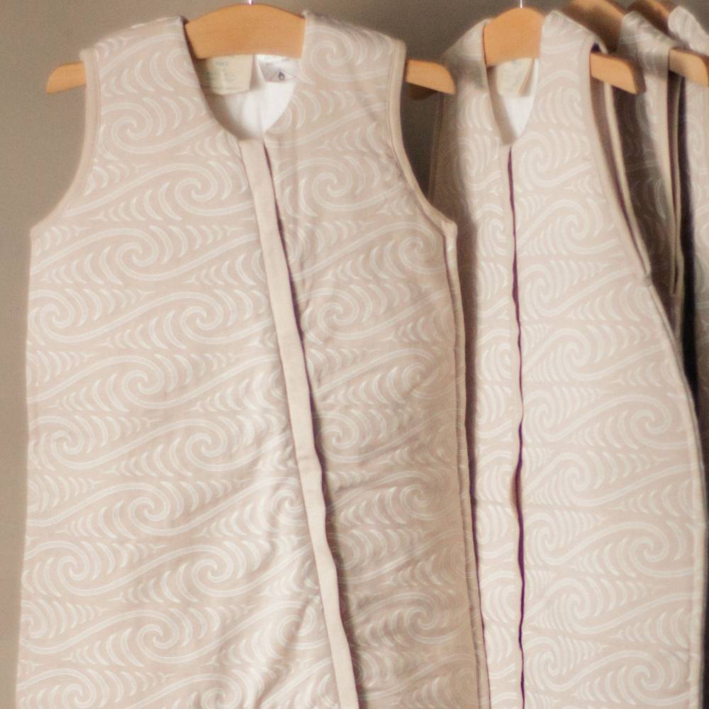 Woolbabe X BO & KO Collab Duvet Sleeping Suit - Ngaru