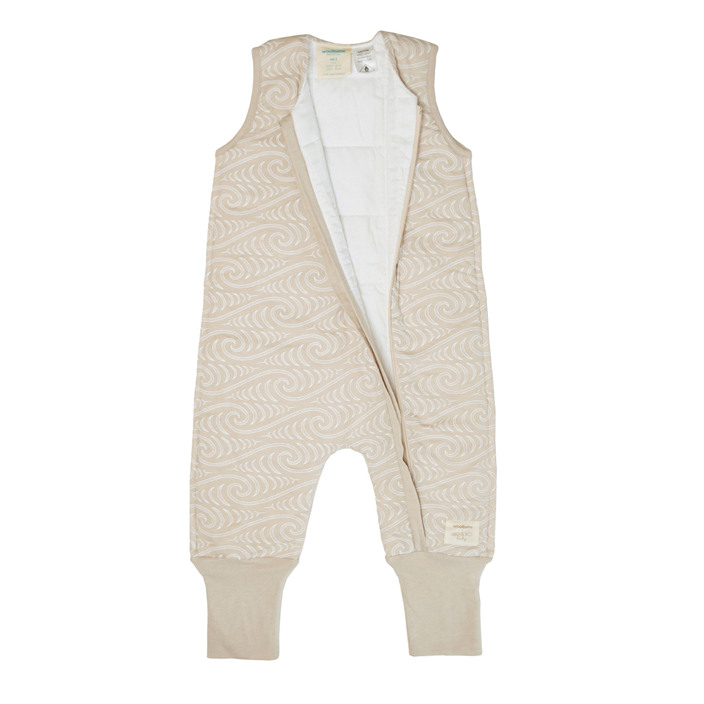 Woolbabe X BO & KO Collab Duvet Sleeping Suit - Ngaru