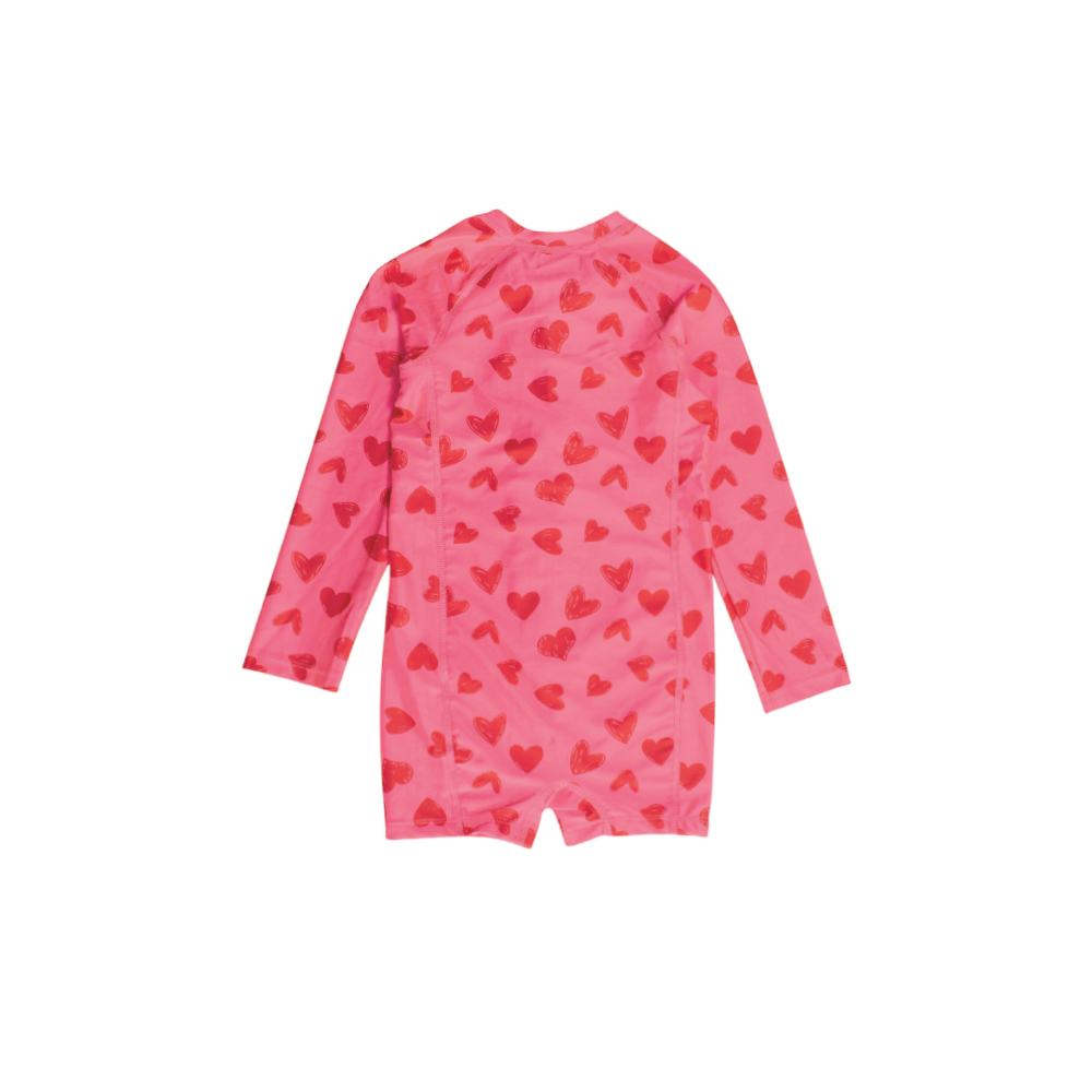 Neon by Nestling Extra Shortie Swimmers - Big Kids - Pink Hearts