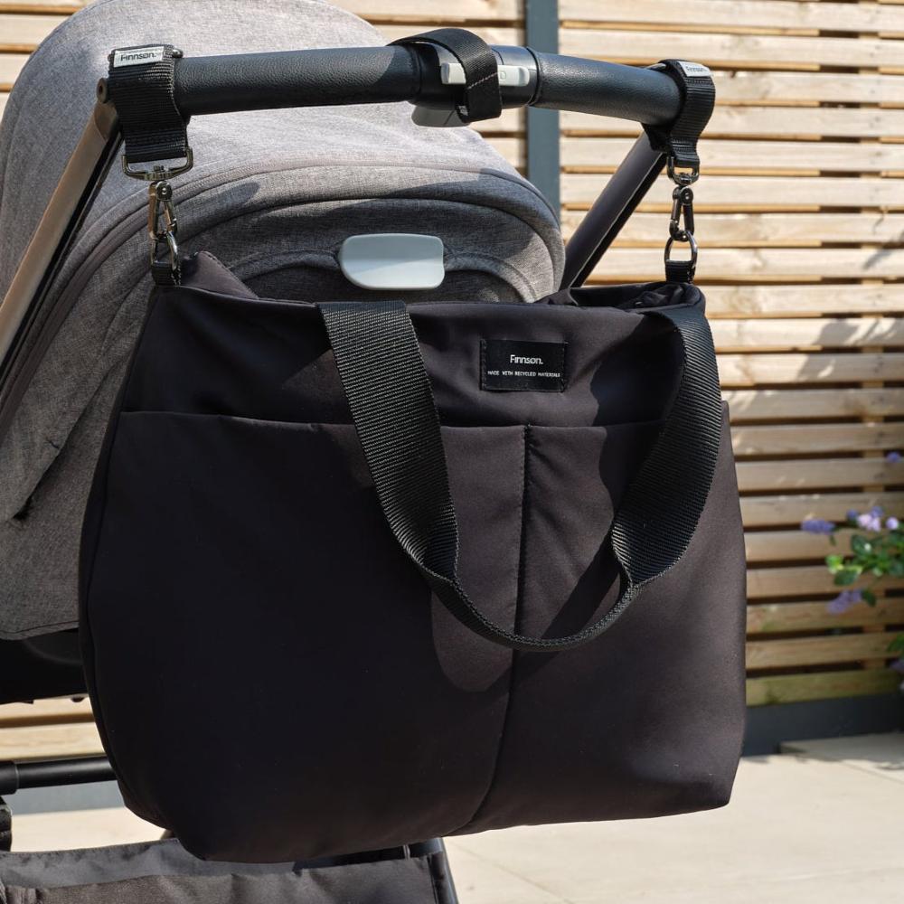 Finnson SIGRID Eco Changing Bag Tote - Black