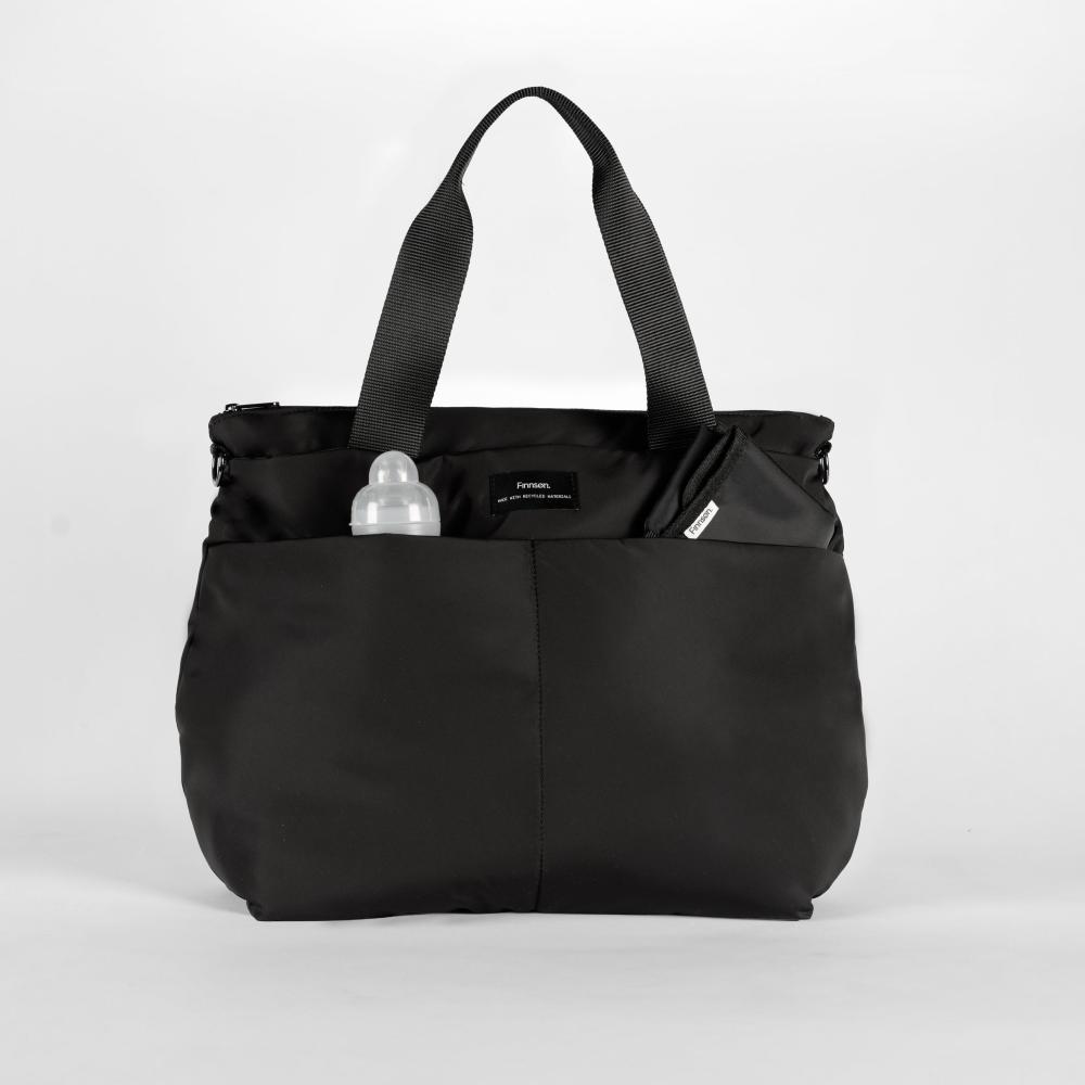 Finnson SIGRID Eco Changing Bag Tote - Black
