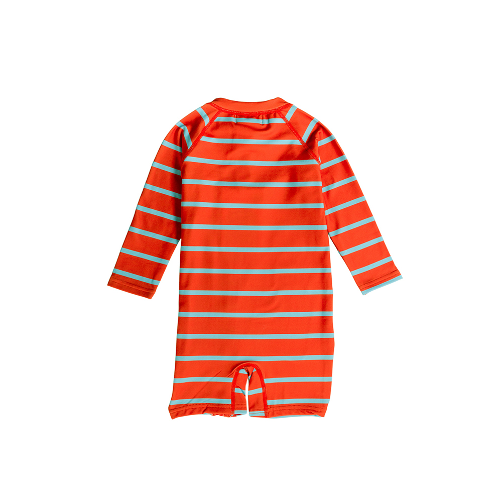 Neon by Nestling Brushed Shortie Swimmer - Red Stripe