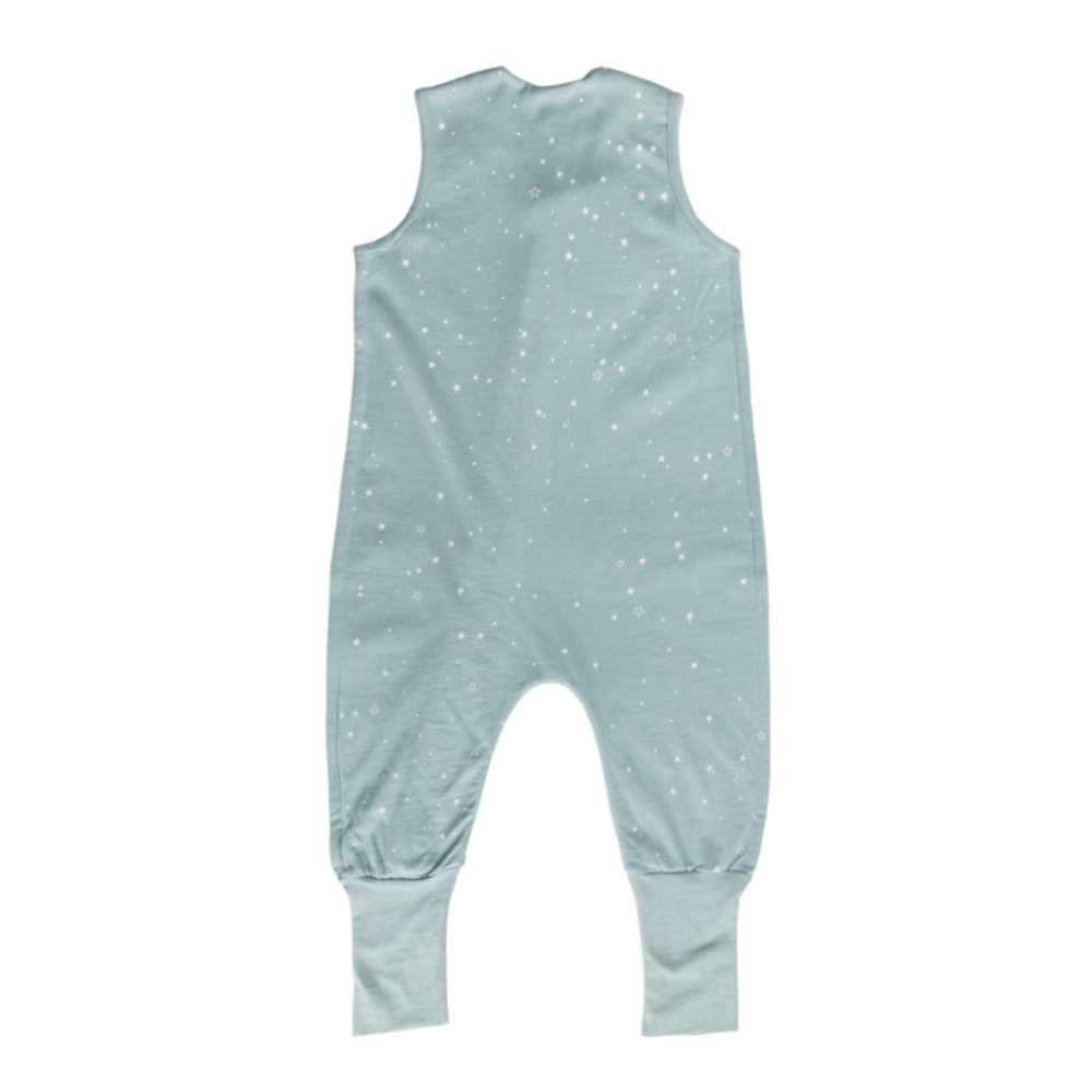 Woolbabe 3-Seasons Merino/Organic Cotton Sleeping Suit - Tide Stars