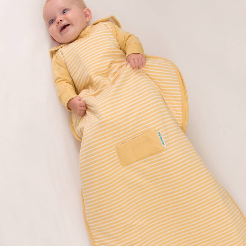 Woolbabe Duvet Side Zip Sleeping Bag - Buttercup