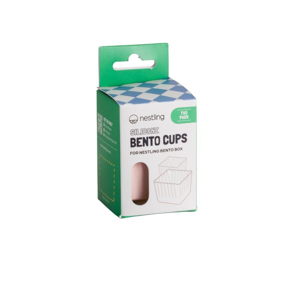Nestling Silicone Bento Cups 2pk - Sage