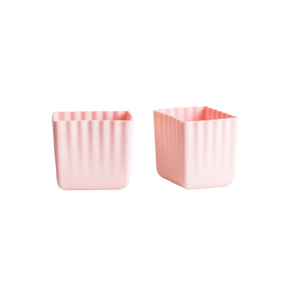 Nestling Silicone Jumbo Cups 2pk - Dusty Pink