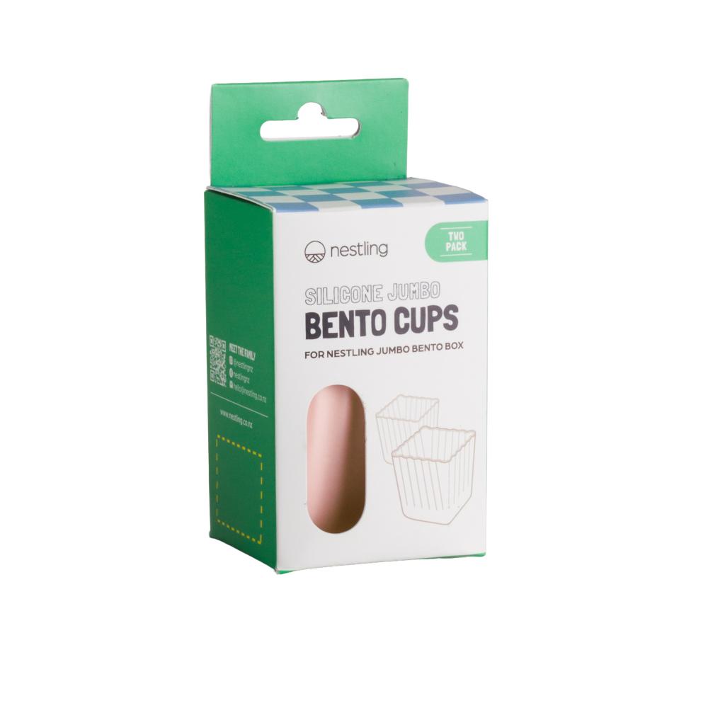 Nestling Silicone Jumbo Cups 2pk - Sage