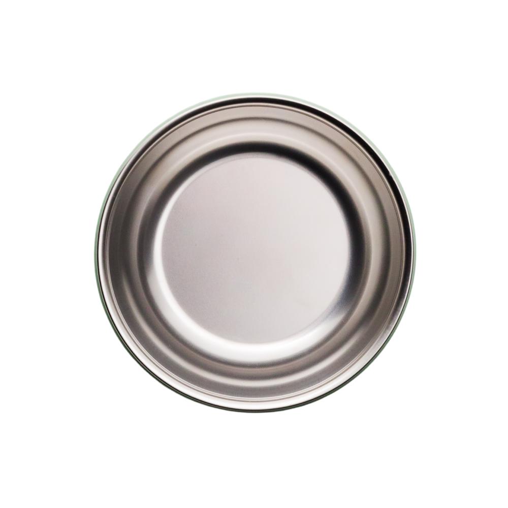 Nestling Stainless Steel Suction Bowl - Sage