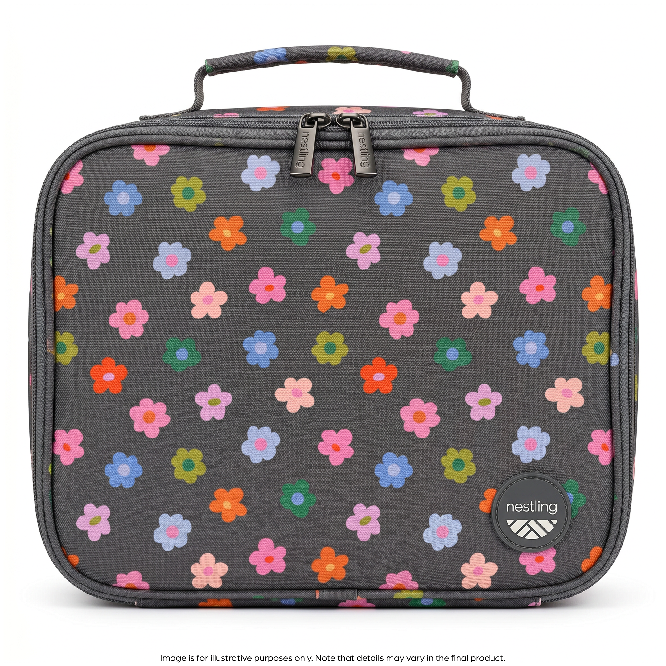 Nestling Insulated Lunch Bag - Flowers