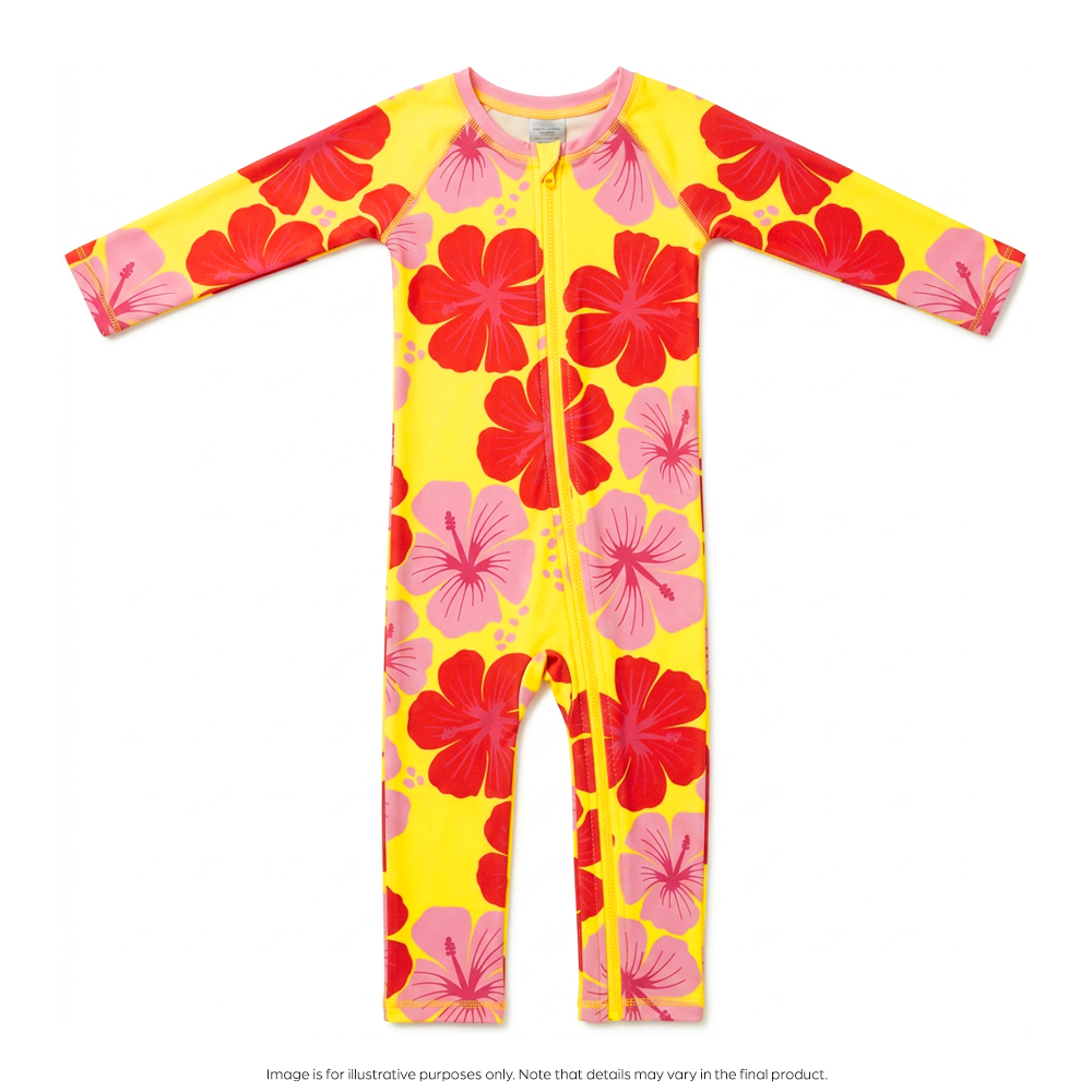 Nestling AquaLuxe Full Swimsuit - Hibiscus
