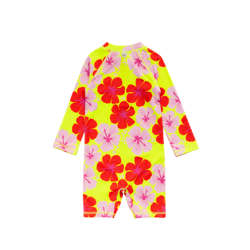 Nestling AquaLuxe Baby Shortie Swimsuit - Hibiscus
