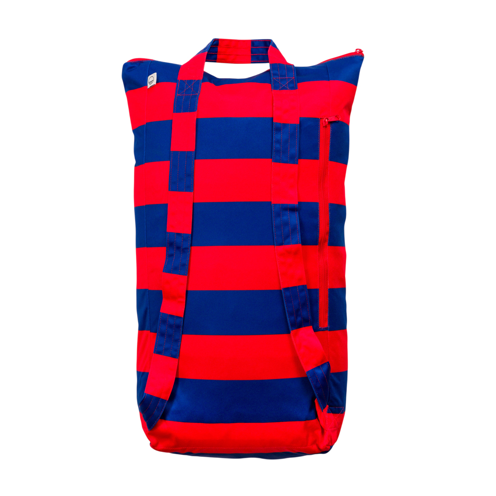 Nestling Large Swim Bag - Red Royal Stripe