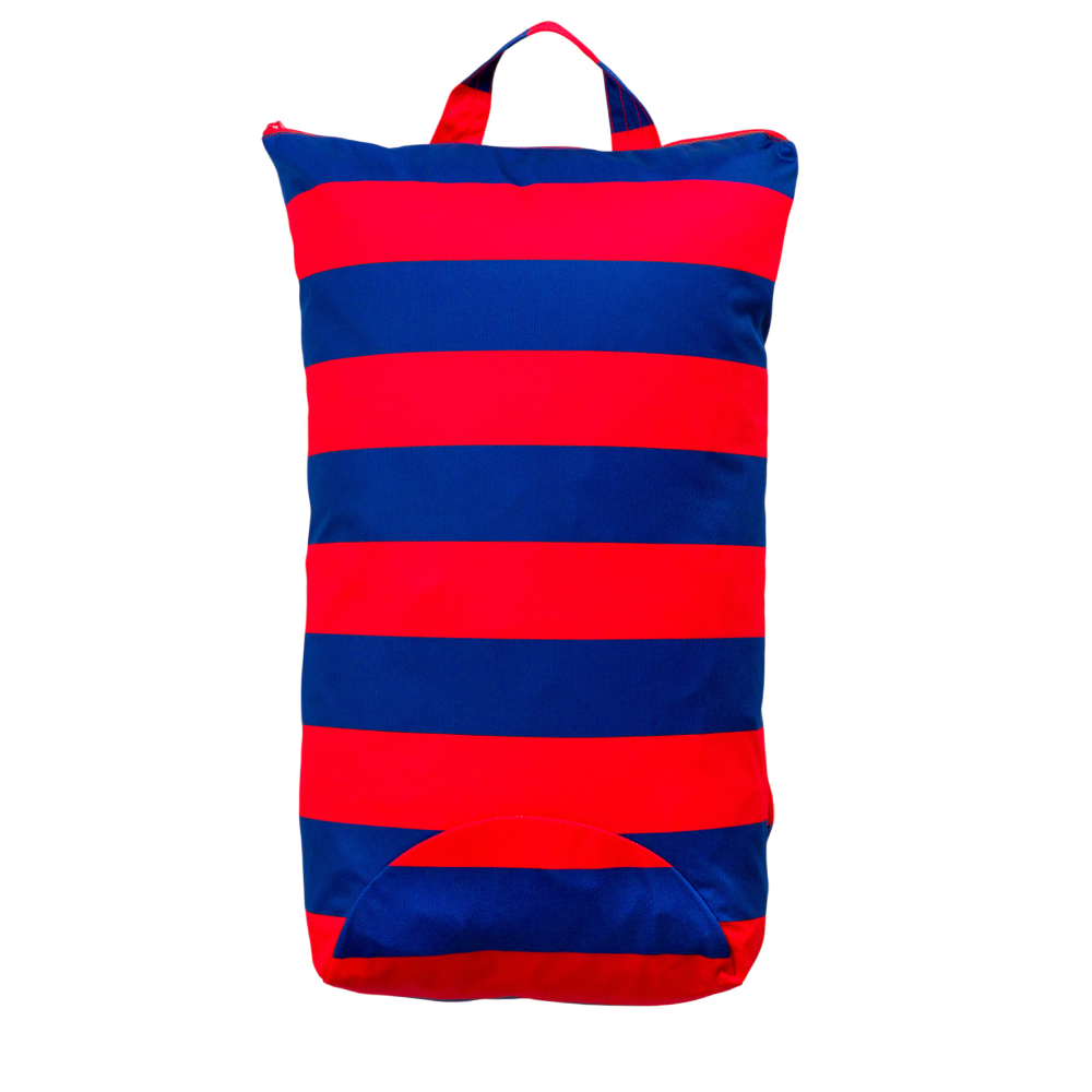 Nestling Large Swim Bag - Red Royal Stripe