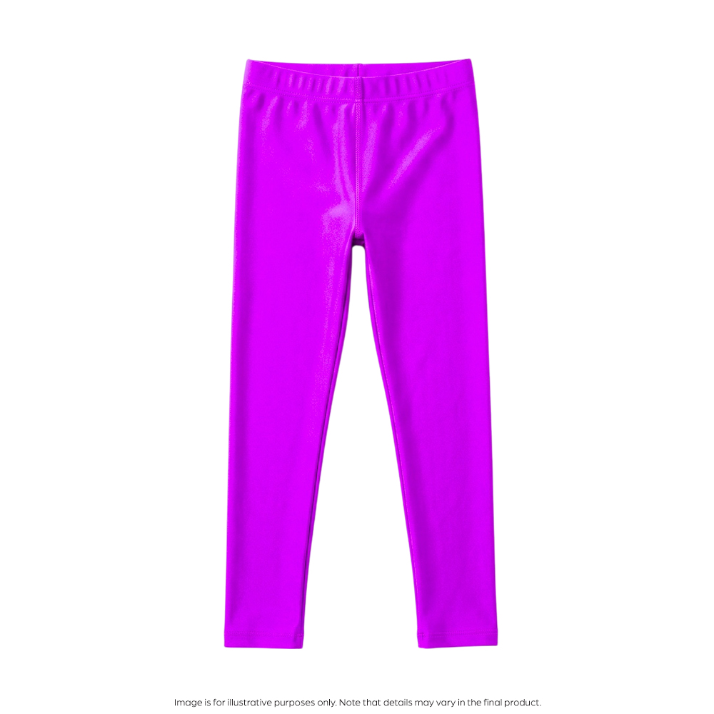 Nestling Neon Swim Leggings - Neon Purple