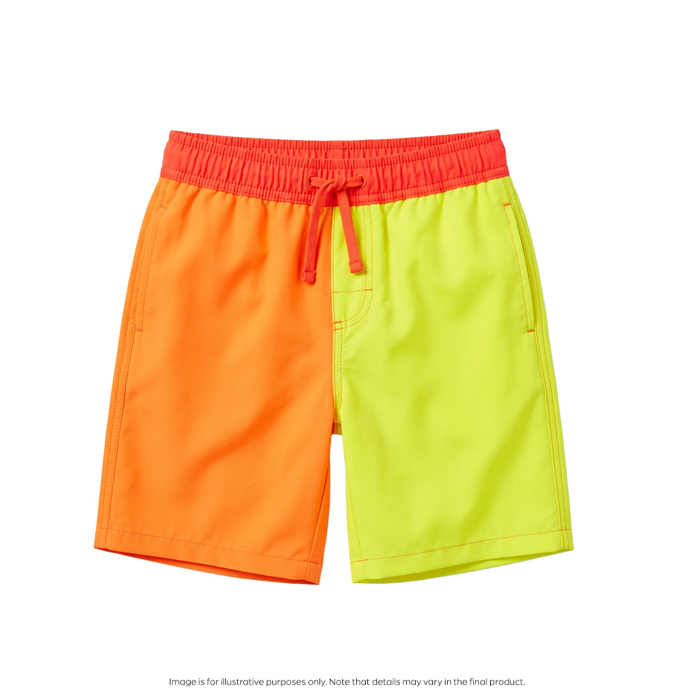 Nestling Neon Swim Boardies - Sunset Spliced