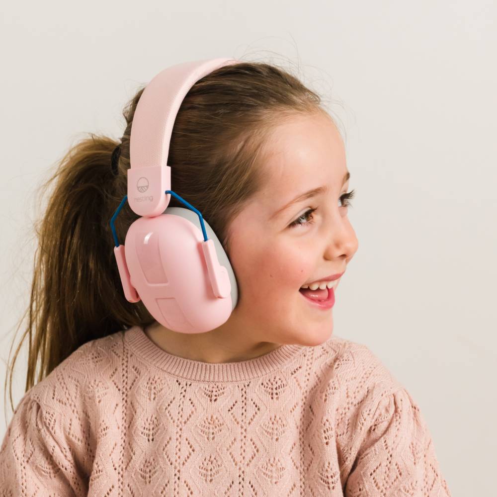 Nestling Big Kids Ear Defenders - Black