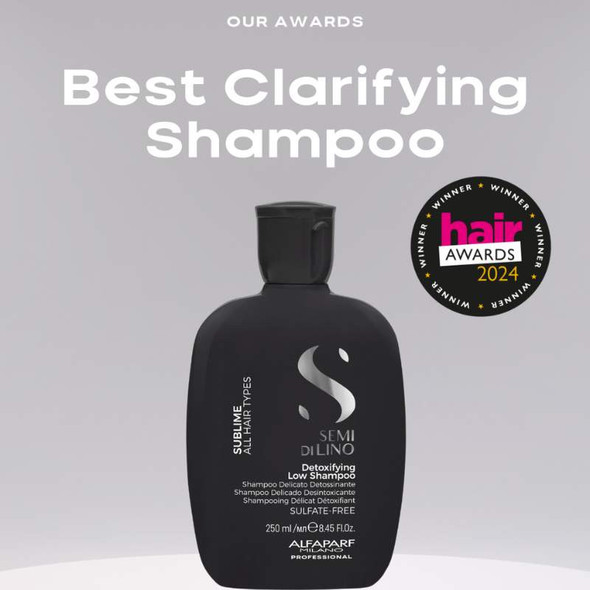 Alfaparf Semi Di Lino Sublime Detoxifying Clarifying Shampoo 250ml Award