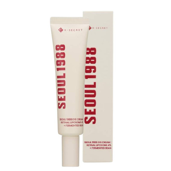 KSECRET SEOUL 1988 Eye Cream - Retinal Liposome 4% + Fermented Bean 30ml KSECRET SEOUL 1988 Eye Cream - Retinal Liposome 4% + Fermented Bean 30ml