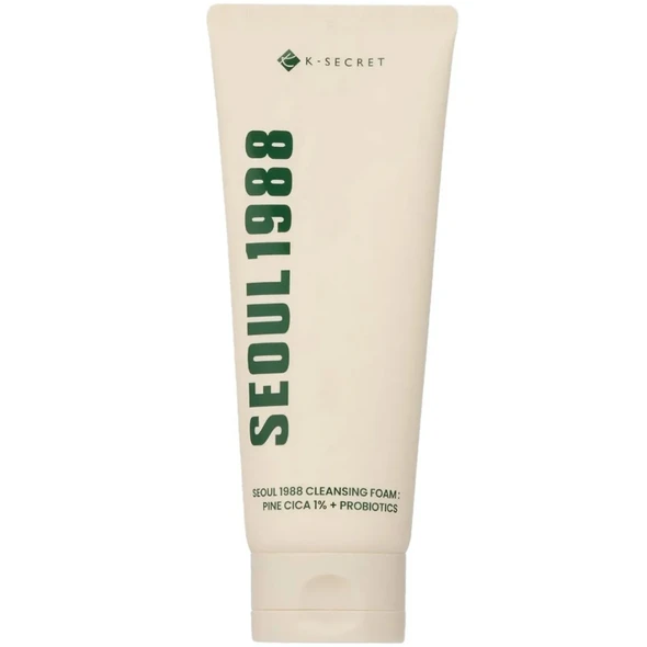 K-Secret Seoul 1988 Cleansing Foam: Pine Cica 1% + Probiotics 150ml